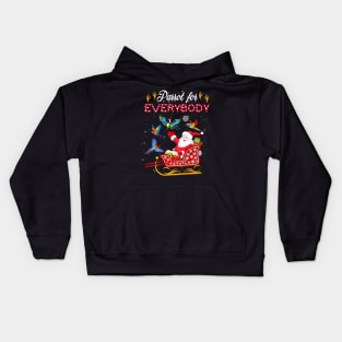 Parrot For Everybody - Ugly Christmas - Cute Parrot Kids Hoodie